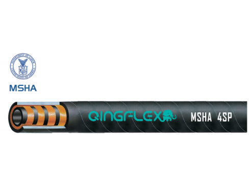MSHA steel wire spiral hydraulic hose 4SP MSHA steel wire spiral hydraulic hose 4SP
