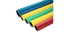 Colourful fabric cover air rubber hose