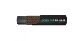 One Textile Braid Hydraulic Hose  SAE 100 R6