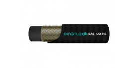 One Wire Braided and Textile Covered Hydraulic Hose  SAE 100 R5
