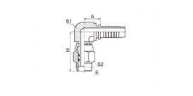SS15611KSW 90° NPT SWIVEL MALE