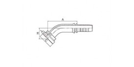SS88141 45° JIS FLANGE