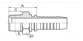 13011-SP BSPT MALE  13011-SP BSPT MALE