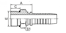 16011 SAE O-RING MALE 16011 SAE O-RING MALE