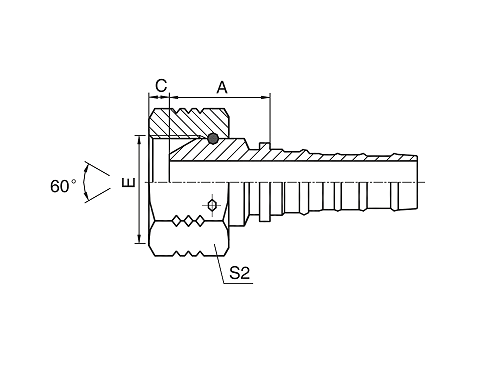 21613-W NPSM FEMALE 60° CONE 21613-W NPSM FEMALE 60° CONE