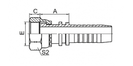 24211 ORFS FEMALE FLAT SEAL  24211 ORFS FEMALE FLAT SEAL