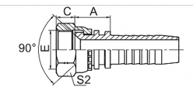 27811 SAE FEMALE 90° CONE SEAL  27811 SAE FEMALE 90° CONE SEAL
