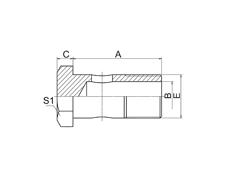 720B BSP BOLT