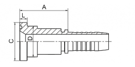 87611 SAE FLANGE 6000 PSI  87611 SAE FLANGE 6000 PSI