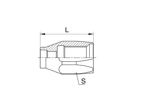 00518 FERRULE FOR SAE 100 R5 HOSE