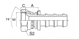 27810 SAE FEMALE 90° CONE SEAL 27810 SAE FEMALE 90° CONE SEAL