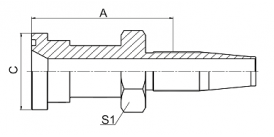 87318D SAE FLANGE 3000 PSI 87318D SAE FLANGE 3000 PSI