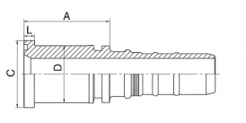 87613 SAE FLANGE 6000 PSI 87613 SAE FLANGE 6000 PSI