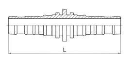 90013 DOUBLE CONNECTOR