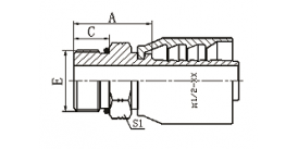 16011Y SAE O-RING MALE  16011Y SAE O-RING MALE