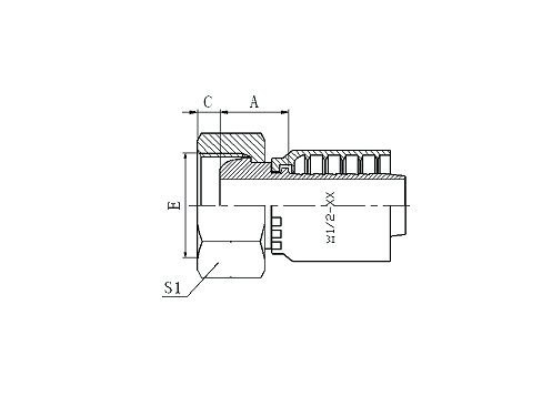 22111Y BSP FEMALE MULTISEAL