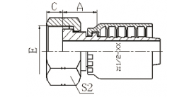 24211Y ORFS FEMALE FLAT SEAL 24211Y ORFS FEMALE FLAT SEAL