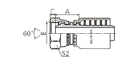 21611Y NPSM FEMALE 60°CONE 21611Y NPSM FEMALE 60°CONE