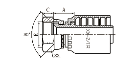 27811Y SAE FEMALE 90° CONE SEAL 27811Y SAE FEMALE 90° CONE SEAL