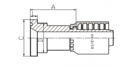 87311Y SAE FLANGE 3000PSI 87311Y SAE FLANGE 3000PSI