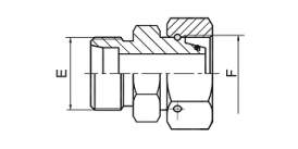 2D REDUCER TUBE ADAPTOR WITH SWIVEL NUT 2D REDUCER TUBE ADAPTOR WITH SWIVEL NUT