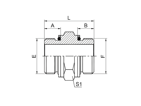 1H METRIC MALE L-SERIES 1H METRIC MALE L-SERIES