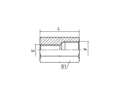 7B BSP FEMALE  ISO 1179