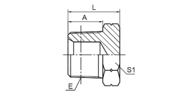 4T-SP BSPT MALE PLUG 4T-SP BSPT MALE PLUG