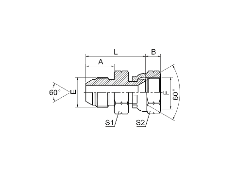 2S JIS GAS MALE / JIS GAS FEMALE 2S JIS GAS MALE / JIS GAS FEMALE
