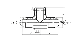 AJTJ-SP JIC MALE/ BSPT MALE/JIC MALE AJTJ-SP JIC MALE/ BSPT MALE/JIC MALE
