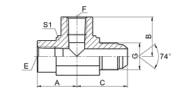 HNNJ NPT FEMALE/ NPT FEMALE/JIC MALE HNNJ NPT FEMALE/ NPT FEMALE/JIC MALE