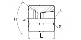 8J JIC Lock Nut 8J JIC Lock Nut