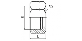 NB200 JIC TRIPLE LOCK NUT
