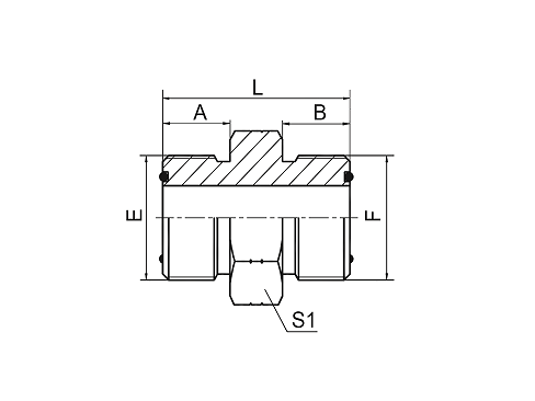 1F ORFS MALE O-RING 1F ORFS MALE O-RING
