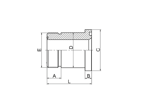 1FFS ORFS MALE O-RING / S-SERIES FLANGE ISO 6162-2 1FFS ORFS MALE O-RING / S-SERIES FLANGE ISO 6162-2