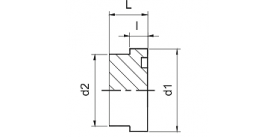 4FL 4FS SAE FLANGE PLUG 4FL 4FS SAE FLANGE PLUG