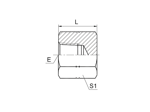 9N-CAP NPT FEMALE PLUG 9N-CAP NPT FEMALE PLUG