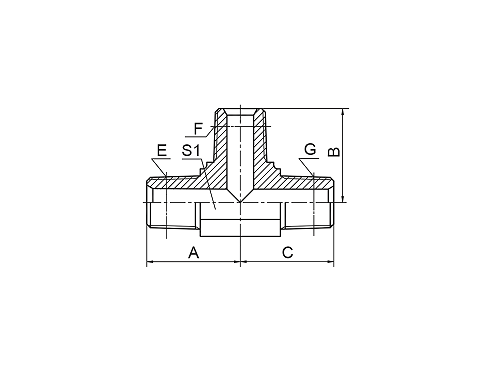 AN NPT MALE AN NPT MALE