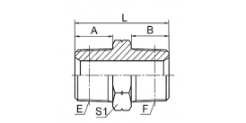 1N NPT MALE 1N NPT MALE