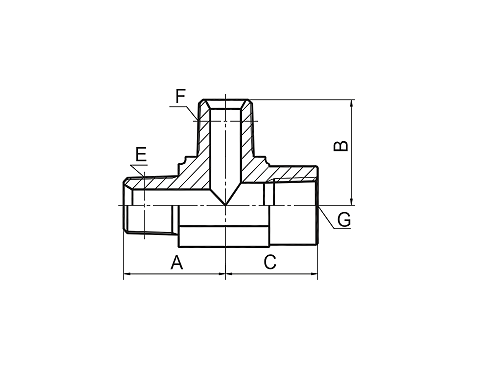 LN NPT MALE / NPT MALE / NPT FEMALE LN NPT MALE / NPT MALE / NPT FEMALE
