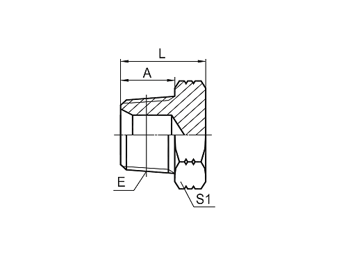 4N NPT MALE PLUG 4N NPT MALE PLUG