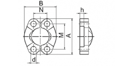 FL FS SAE SPLIT FLANGE CLAMP FL FS SAE SPLIT FLANGE CLAMP