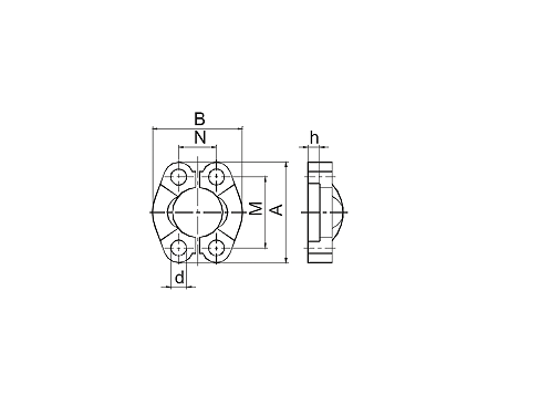 FL FS SAE SPLIT FLANGE CLAMP
